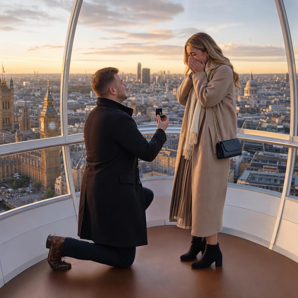 Propose on the London Eye